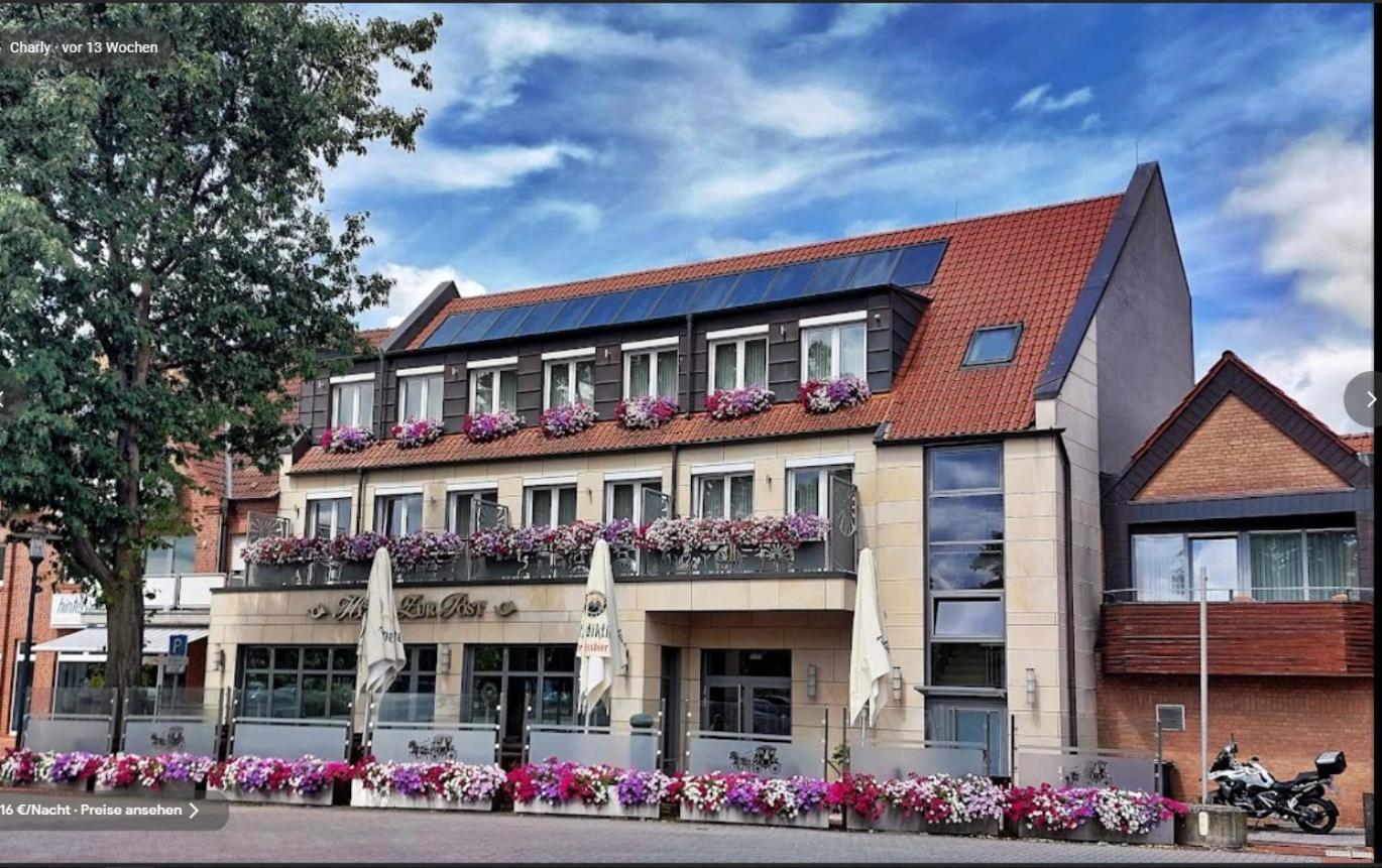 Hotel Zur Post Wettringen  Exteriér fotografie