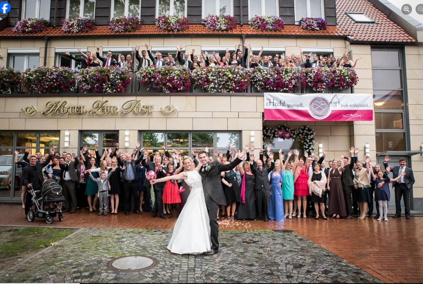 Hotel Zur Post Wettringen  Exteriér fotografie